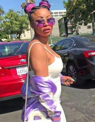 Blac Chyna Out For Lunch In Los Angeles