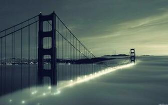 Fog Bridges Golden Gate Bridge San Francisco Wallpaper
