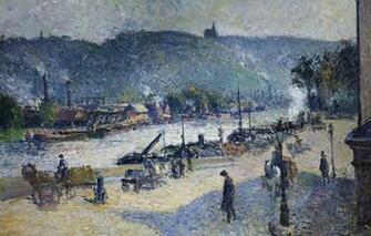Wallpaper Landscape The City Picture Camille Pissarro
