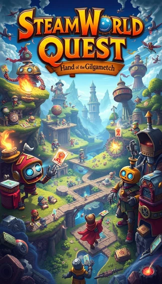 Steamworld Quest Hand Of The Gilgamech Wallpaper