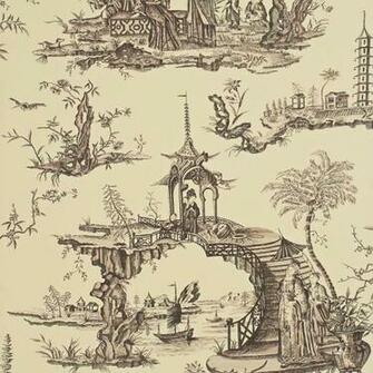 Sanderson The Toile Collection Stairway To Heaven Degtsh103