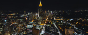 Wallpaper Atlanta Usa Night Buildings