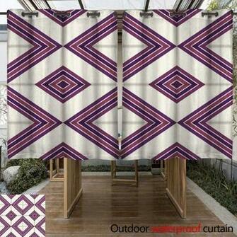 Amazon Winfreydecor Outdoor Curtains For Patio Waterproof