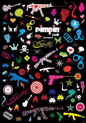Dragonartz Designs Archive Pimpin Vector Pack