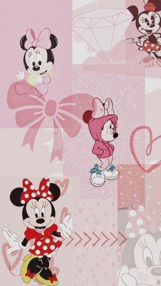 Minnie Mouse Pink Wallpaper