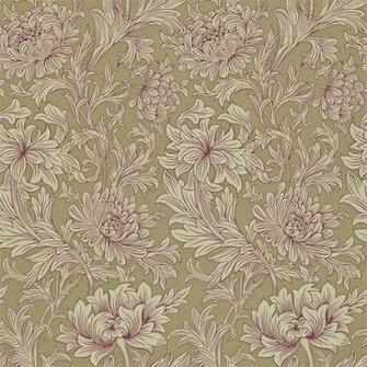 Chrysanthemum Toile Grape Bronze Dmowch102 De Mooiste Muren