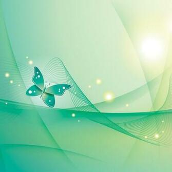 Green Butterflies Graphic Wallpaper Butterfly