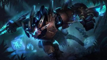 Rengar Mecha Skin Wallpaper iPhone Phone 4k 9611e