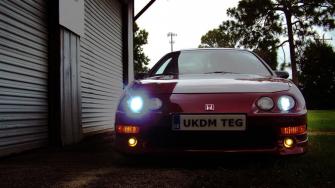 Red Acura Integra Background Jdm