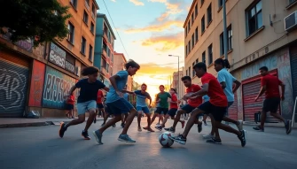 Street Football Wallpaper