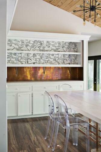 Progress Dining Room Wallpaper A Beautiful Mess
