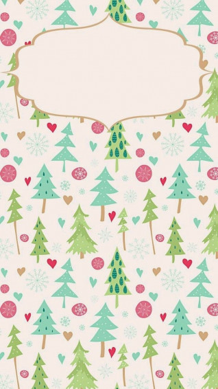 Christmas Background Holiday iPhone Wallpaper