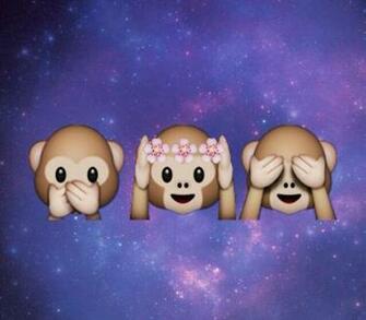 Wallpaper Sweater Monkey Emoji Chanel