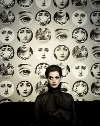 Fornasetti Wallpaper Blue And White Antique Quilts