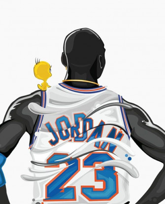 Jake Moore On Nba Art Michael Jordan Basketball