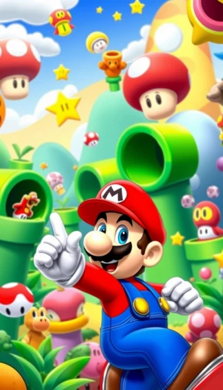 Mario Phone Wallpaper