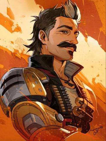 Iwamoto05 On Legend Character Art Game