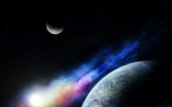 Outer Space Science Fiction Wallpaper