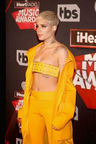 Halsey Iheartradio Music Awards In Los Angeles