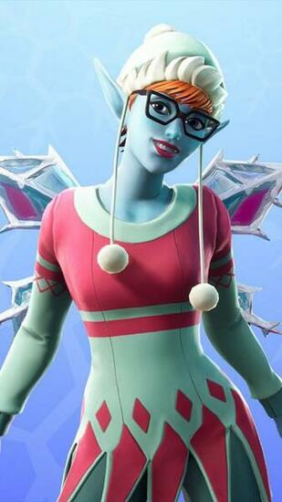 Fortnite Sugarplum Outfit Pure 4k Ultra HD Mobile