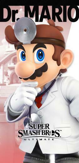 Super Smash Bros Ultimate Dr Mario Wallpaper Cat With Monocle