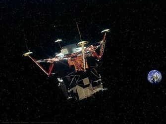 Wallpaper Nasa Apollo Lm Detached From The Cm