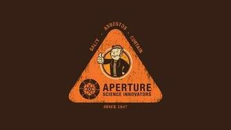 Funny Artwork Aperture Laboratories Portal Wallpaper