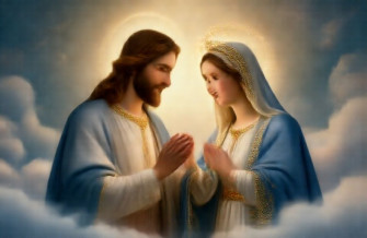 Jesus Christ Mother Mary Wallpaper