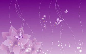 Purple Flower Desktop Wallpaper