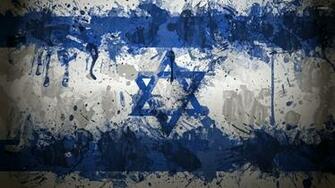 Flag Of Israel Wallpaper Digital Art