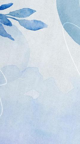 Blue Watercolor Memphis Mobile Wallpaper Premium Image By