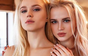 Wallpaper Long Hair Girls Photo Photographer Blue Eyes Lips
