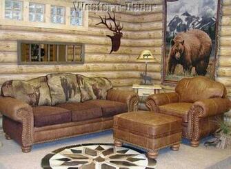 Log Cabin Wallpaper Real Look Rustic Lodge