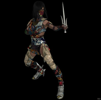 Mortal Kombat X Mileena Beautiful Japan By Ogloc069