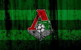 Wallpaper 4k Fc Lokomotiv Moscow Grunge Russian