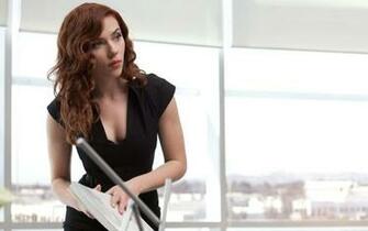 Black Widow Iron Man Widescreen Wallpaper Scarlett Johansson