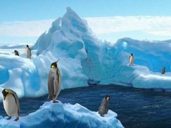 Wallpaper Enjoy 3d Penguins For Your Computer Desktop