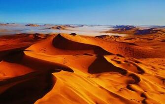 Golden Sand Desert HD Wallpaper