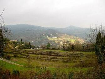 Italian Countryside Wallpaper