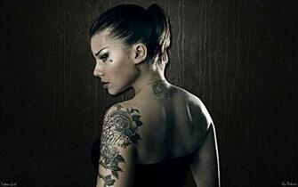 Tattoo Girl Wallpaper