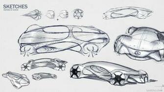 Mercedes Benz Vision Avtr Concept Design Sketch HD