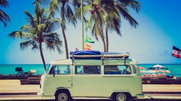 Campervan Wallpaper Top Background