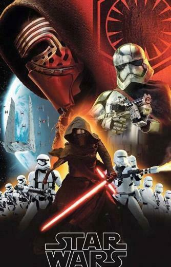 Wars The Force Awakens Promo Art Features Kylo Ren Stormtroopers