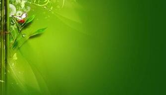 Green Morning Background
