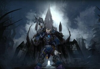 Draenei Death Knight By Spiderdemon