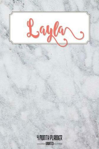 Amazon Layla Month Planner Undated A Personalized Notebook