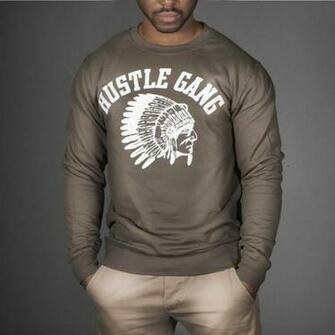 Hustle Gang Ti Sweatshirt Wehustle Menswear Womenswear Hats