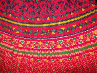 Neon Tribal Print Pattern