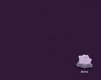 Pokemon Minimalistic Wallpaper Ditto