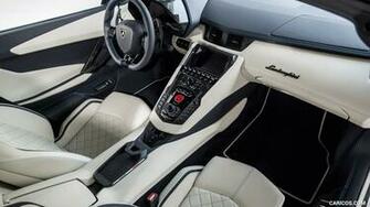 Lamborghini Aventador S Roadster Interior HD Wallpaper